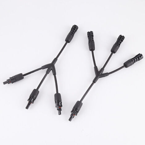 1x Solar Panel Connector (1 to 3 branches), MC4 Durable and Home Protector (1 to 3) (1/4)