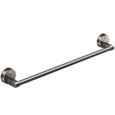 Porte-serviettes à ventouse pour salle de bain, barre porte-serviettes de salle de bain sans perforation, support de rangement mural pour serviettes de bain (1/4)
