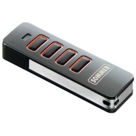 Télécommande emetteur 4 commandes PearlVibe SOMMER - Émetteur radio 4019V000