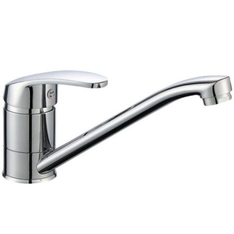 Le robinet d'eau froide et chaude vertical de cuisine à longue bouche peut faire pivoter l'évier du lavabo et le robinet à long cou (1/4)