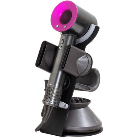 Stockage Sèche-Cheveux Titulaire Support Compatible pour Sèche-cheveux Dyson Supersonic, Compatible pour Diffuseur et Buse (1/4)