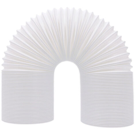 Tuyau d'échappement pour climatiseur 13 cm de diamètre et 300,5 cm de long Tuyau d'échappement flexible pour climatiseur portable, plusieurs options de longueur (1/4)