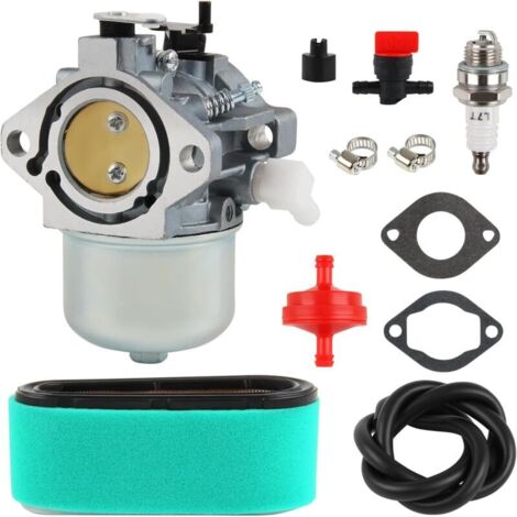 699831 694941 Kit de Filtre à Air et Carburateur compatible pour Briggs & Stratton 283702 283707 284702 284707 284777 286702 286707 289702 289707 28D702 28D707 28M706 Tondeuses à gazon à moteur (1/5)