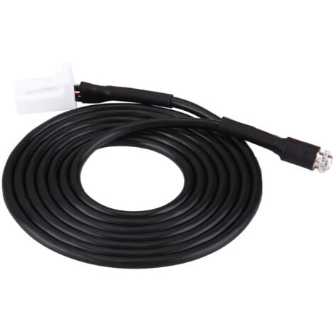 Jeffergarden Câble audio auxiliaire pour voiture, câble de données noir haute vitesse, compatible avec les pièces de rechange Suzuki Swift, Vitra et Jimny. (1/5)