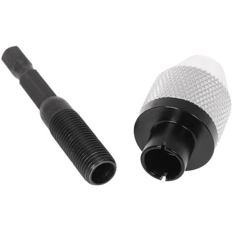 Jeffergarden Mini meuleuse électrique portable 0,3-6,5 mm, mandrin de perçage à changement rapide avec filetage 6,35 mm 1/4". (1/5)