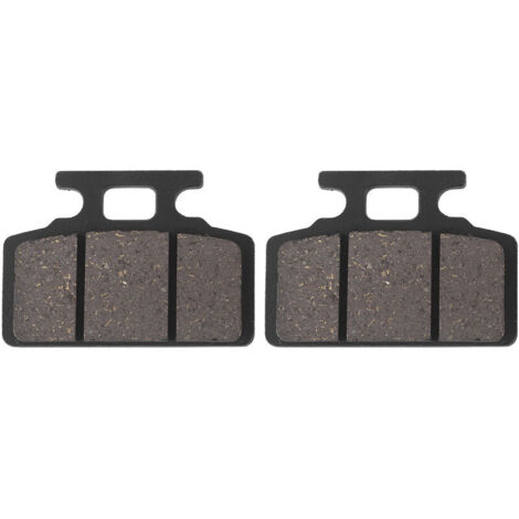 Jeffergarden Plaquettes de Frein de Scooter, Paire de Pièces de Plaquettes de Frein à Disque Avant Adaptées pour GY6 50cc Scooter Cyclomoteur ATV Moto Scooter (1/5)