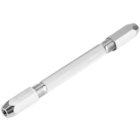 Jeffergarden 0-3mm Mini Micro Manuel Gimlet Double Extrémité Broche Vice Perceuse Outil De Forage À Main (1/5)