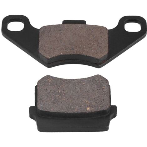 Jeffergarden Plaquettes de frein à disque pour moto, jeu de plaquettes haute dureté, noires, résistantes aux températures élevées, compatibles avec Kawasaki KLE ZZR250 ZXR250 KLE500 (1/5)