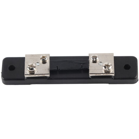 Jeffergarden Résistance Shunt 50A/100A 75mV FL-2 pour Ampèremètre Numérique et Analogique – Mesure de Courant de Précision (Modèle 50A) (1/5)