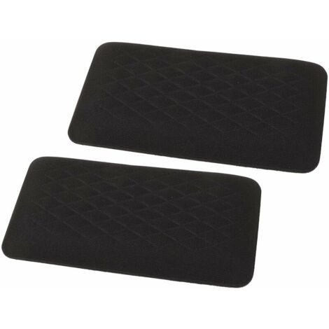 Jeffergarden 2 pièces jambières de voiture éponge douce universelle Automobile Console centrale genou coudière coussin noir (1/5)