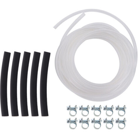 Jeffergarden Kit de Conduite de Tuyau de Carburant Tuyau de Carburant de Remplacement avec Clip 89031118 Accessoires en Plastique en Caoutchouc pour Chauffage Webasto/Eberspacher (1/5)