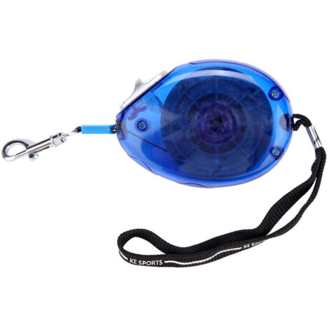 Jeffergarden Laisse rétractable pour petit chien - Automatique, bleu - La chaîne de traction ajustable pour promenade en ville (1/5)