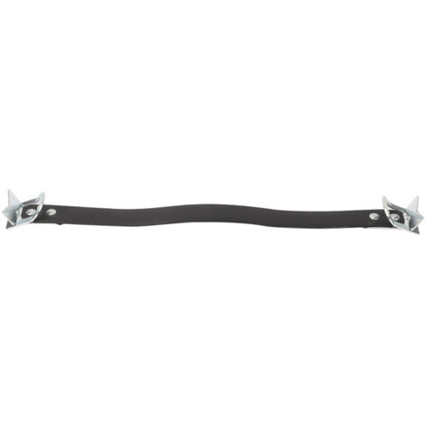 Jeffergarden Sangle porte-batterie, sangle de maintien robuste en vinyle noir résistant aux acides, universelle pour voiture (1/5)