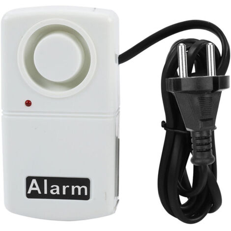 Jeffergarden Alerte panne secteur automatique alarme 120dB indicateur LED batterie 9V EU prise (1/5)