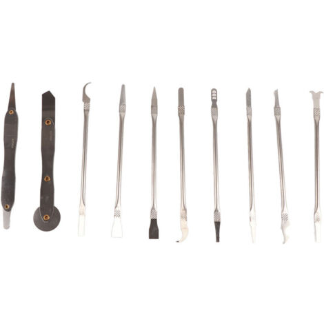 Jeffergarden Kit de 9 outils de levier en acier allié pour la réparation de téléphones portables, tablettes, ordinateurs, montres et appareils électroniques (1/5)