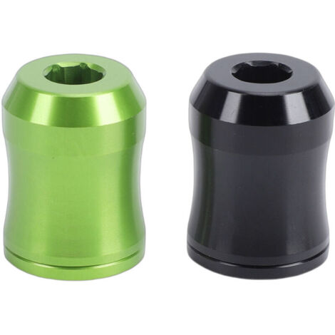 Jeffergarden 2 anneaux magnétiques pour tête de tournevis, haute dureté, vis résistante pour embouts hexagonaux de 6,35 mm (1/5)