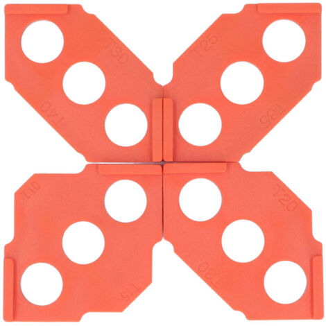Jeffergarden Jeu de 4 Gabarits Rayon pour Défonceuse – Ensemble Patrons pour Arrondi de Coin et Bords – pour Dégauchisseuse et Travail du Bois (1/5)