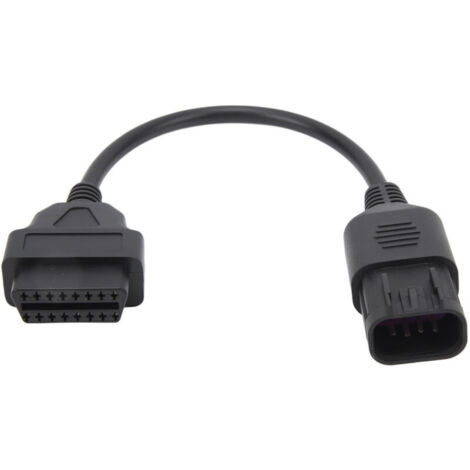 Jeffergarden Adaptateur de diagnostic OBD2 vers 8 broches, connexion stable pour Polaris ATV Slingshot (1/5)