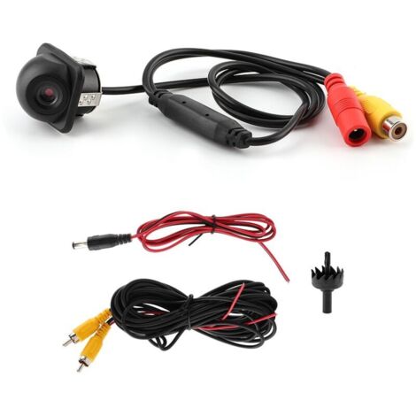 Jeffergarden Caméra de recul universelle pour voiture, grand angle de vision, haute robustesse, vision nocturne infrarouge, résistante à l'abrasion (1/5)