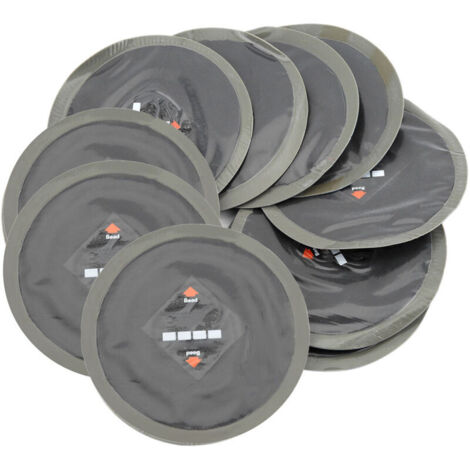 Jeffergarden Patch de réparation de pneu à froid, patch en caoutchouc pour pneu tubeless 10 pièces pour voitures et motos (1/5)