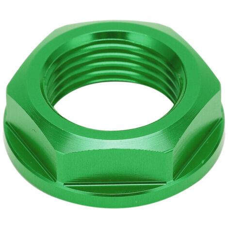 Jeffergarden crou d'essieu de roue avant de moto M18x1, 5, remplacement en aluminium pour KAWASAKI KLX450R 08-19 vert (1/5)
