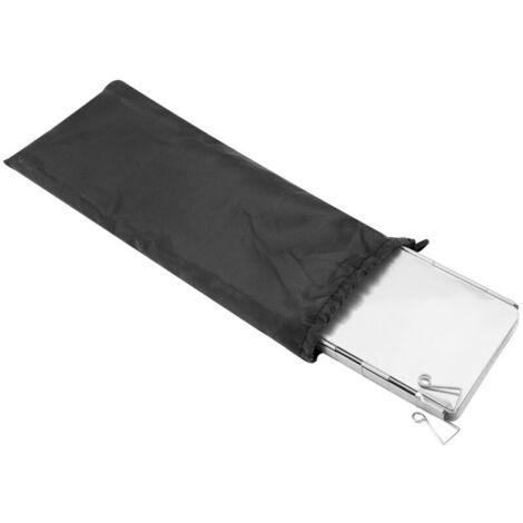Jeffergarden Pare-brise solide et pratique pour la cuisson, pare-brise pour brûleur, idéal pour les pique-niques, le camping et les barbecues en toute sécurité. (1/5)