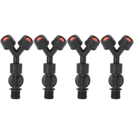 Jeffergarden 4 embouts doubles anti-gouttes G3/8 DN10 pour pulvérisateur agricole électrique à dos (1/5)