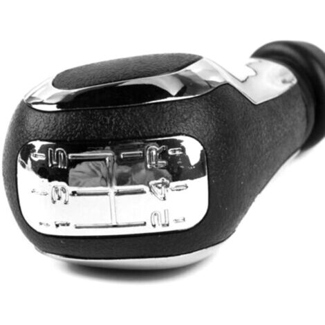Jeffergarden Adaptateur de tête de levier de vitesses à 5 vitesses de remplacement pour Peugeot 106 206 306 307 308 309 405 406 407, 508, 605, 607, 806, 807 C2 C5 (1/5)