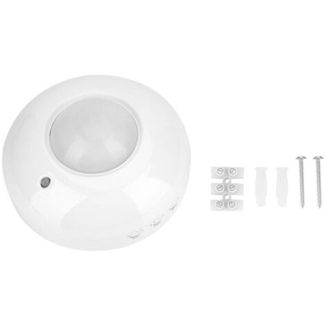 Jeffergarden Interrupteur à capteur infrarouge de mouvement réglable 110 V-240 V pour ampoule de plafond (1/5)