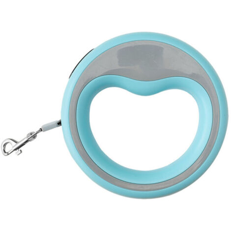 Jeffergarden Laisse Rétractable pour Chien Professionnelle – Robuste, Automatique, 5M, pour la Marche et Entraînement (Couleur Bleue) (1/5)