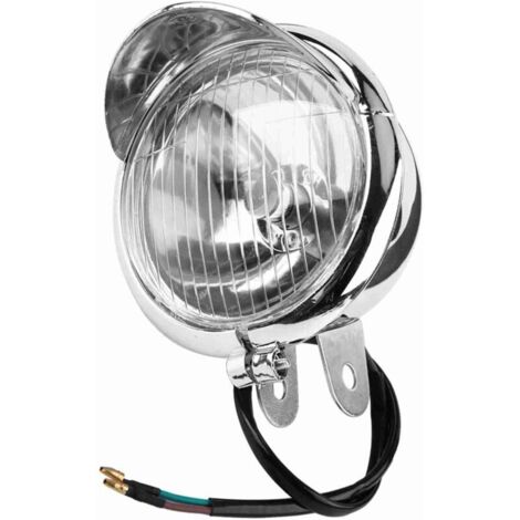 Jeffergarden Phare antibrouillard universel moto ABS lourd précis vintage pour customisation (1/5)