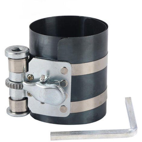 Jeffergarden Outil à cliquet de bande d'installation de compresseur de segment de Piston de moteur de voiture de 3 pouces 60mm-150mm (1/5)