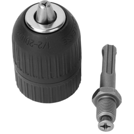 Jeffergarden Mandrin sans clé pour perceuse, mandrin à percussion haute précision pour une utilisation optimale (1/5)