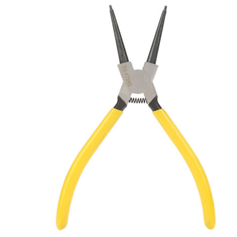 Jeffergarden Pince à circlips courbée en acier inoxydable avec poignée de 17,8 cm (7 po) - Outil mécanique de retenue TU-175HS (1/5)