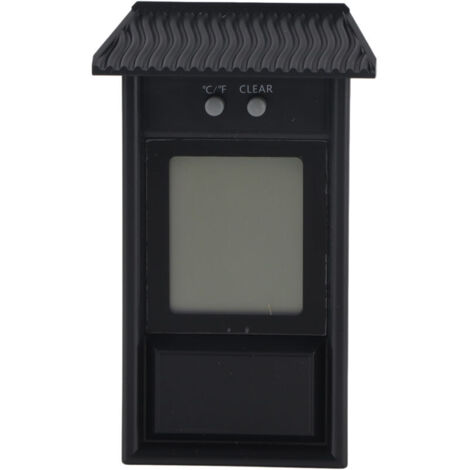 Jeffergarden Thermomètre numérique extérieur étanche jauge température pour serre jardin (1/5)