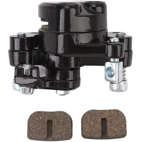 Jeffergarden Étrier de frein à disque en métal 50 mm entraxe pompe avec plaquettes pour 43cc 49cc Mini PIT Dirt Quad Pocket Rocket bikes (1/5)