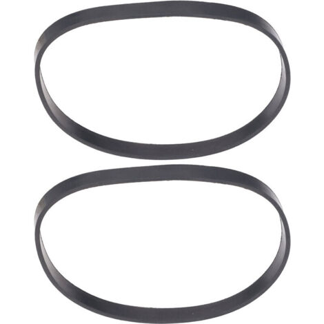 Jeffergarden Lot de 2 pneus de scie à ruban en caoutchouc noir de rechange, largeur 13 mm, épaisseur 3 mm, pour roue de travail du bois de 8 pouces. (1/5)