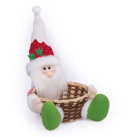 Jeffergarden Panier de fruits de Noël, cadeau pour enfants, boîte à bonbons, décoration intérieure (1/5)