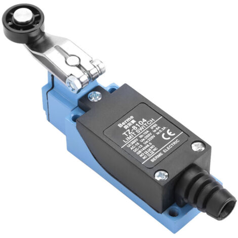 Jeffergarden TZ-8104 SPDT interrupteur de fin de course momentané levier à rouleau rotatif 6A 250V (1/5)