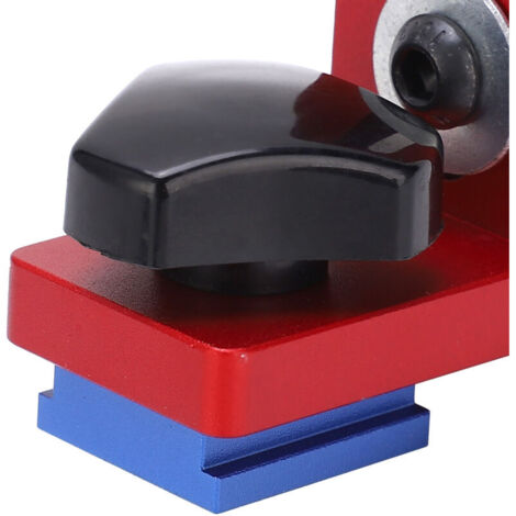 Jeffergarden Butée de rail d'onglet type 30 pour défonceuse, outil de connexion de rail en alliage d'aluminium pour le travail du bois, durable (1/5)