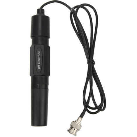 Jeffergarden Sonde PH 201H, capteur de haute précision pour électrode composée de laboratoire, connecteur BNC, 2 m / 78,7 po (1/5)