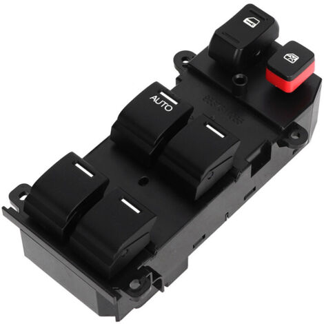 Jeffergarden Interrupteur maître de vitre électrique – Compatible Honda CR-V 2.4L L4 2007-2011, référence 35750-SWA-K01. Remplacement direct. (1/5)