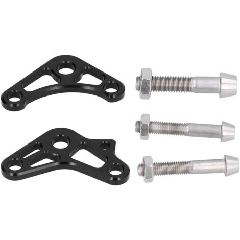 Jeffergarden Amortisseur de moto avec hauteur de chute de 0,8 à 1,2 pouces, adapté pour Piaggio Vespa Sprint 150 Primavcra 150 noir (1/5)