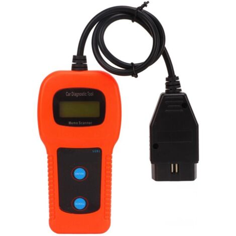 Jeffergarden Lecteur de codes OBD2 U281, outil de diagnostic rapide, de réinitialisation et de vérification pour voiture (1/5)