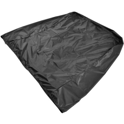 Jeffergarden Canapé couvercle de poussière étanche pliant exagéré extérieur pour les tables de meubles chaises noires (1/5)