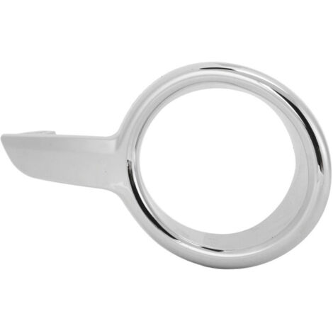 Jeffergarden Cache antibrouillard chromé en plastique ABS haute résistance pour pare-chocs avant droit, compatible avec BMW 208 (2012-2018), référence d'origine : 1608111480 (1/5)