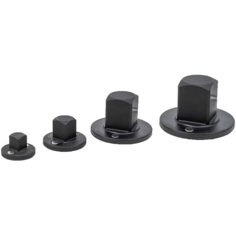 Jeffergarden Ensemble de 4 adaptateurs de douilles à profil bas en acier inoxydable : 1 po x 3/4 po, 3/4 po x 1/2 po, 1/2 po x 3/8 po, 3/8 po x 1/4 po (1/5)