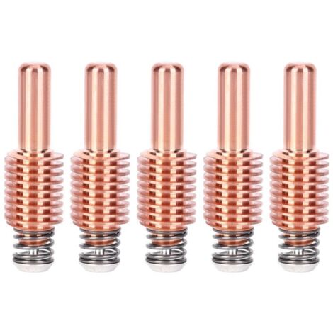 Jeffergarden Lot de 5 électrodes en alliage de cuivre 220842 pour machine de découpe et de soudage, consommables compatibles avec MAX85 (1/5)
