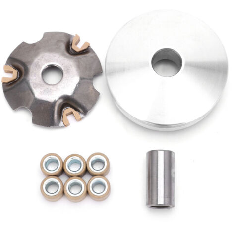 Jeffergarden Ensemble Variateur Complet Roue Motrice à Galets pour GY6 50cc 80cc 139QMA 139QMB Scooter – Améliore l'Accélération, Kit de Montage, Compatibilité Garantie, Livraison Rapide (1/5)