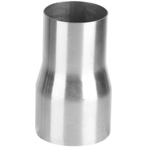 Jeffergarden Adaptateur réducteur de tuyau d'échappement universel en acier inoxydable, pièce modifiée 63 mm / 76 mm (1/5)